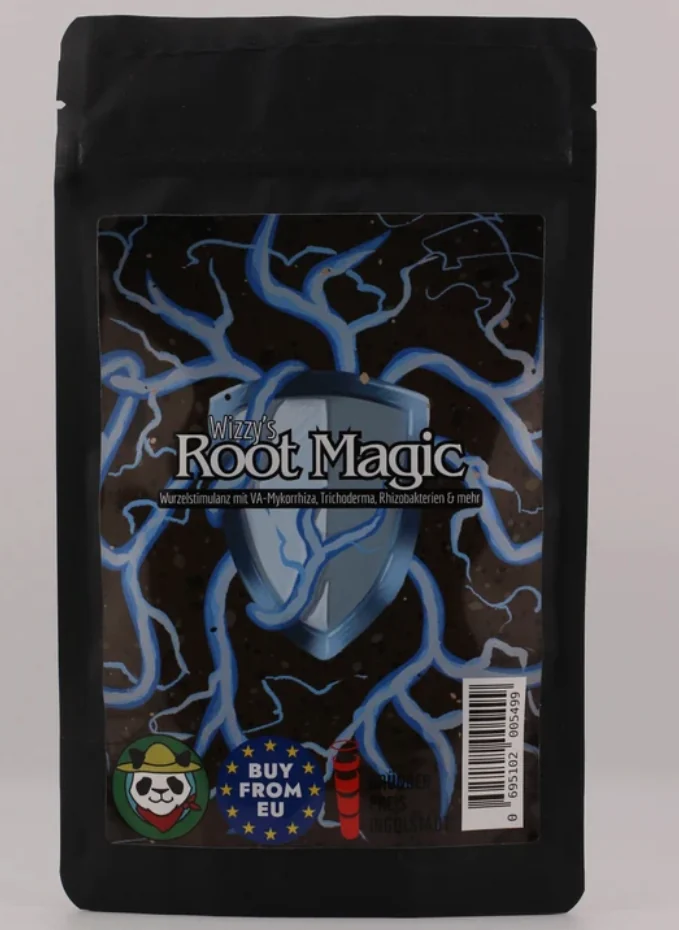Wizzy's Root Magic, Wurzelstimulanz mit VA-Mykorrhiza, Trichoderma und Rhizobakterien